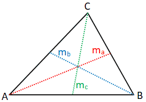 median of a triangle